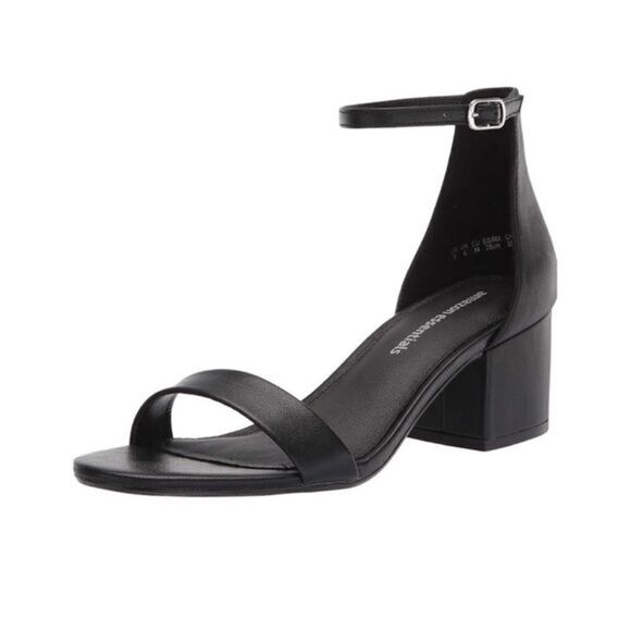 NEW Amazon Essentials Women's‎ Two Strap Heeled Sandal - Picture 1 of 14